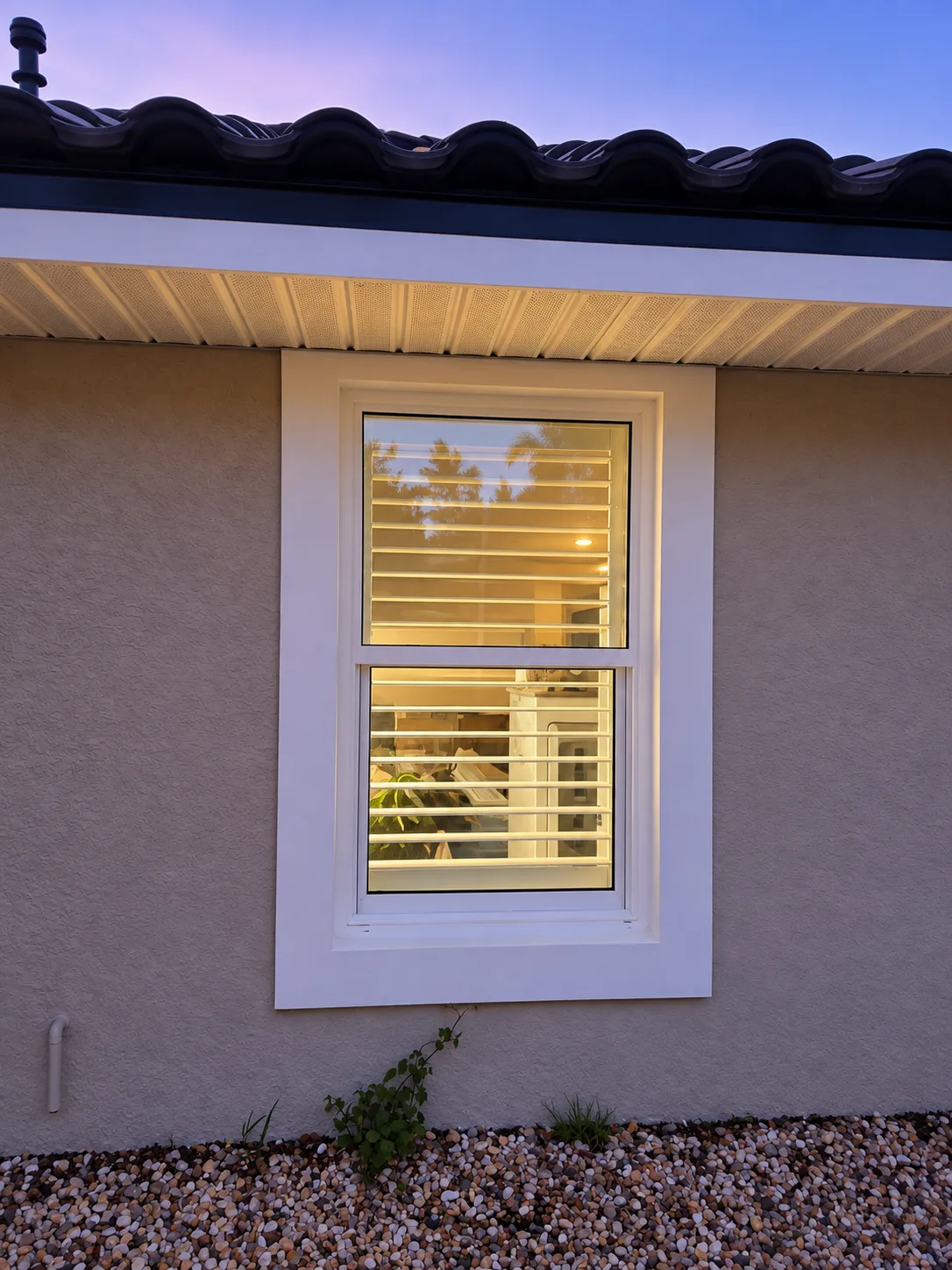 Completed Residential Impact Window Installation in Florida